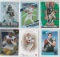 6 NFL CARDS (MICHAEL VICK CAMO PRIZM, DANIEL JONES...ETC.)