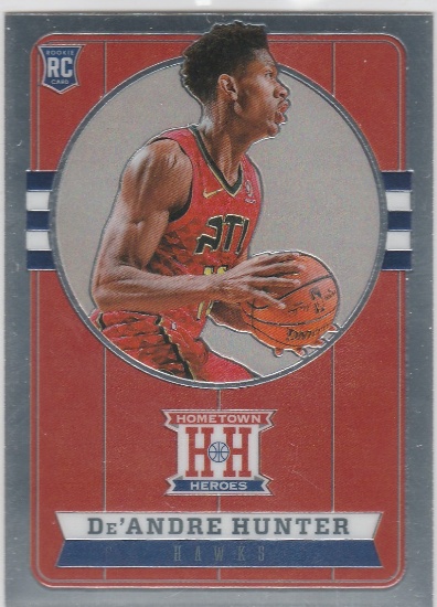 DE'ANDRE HUNTER RC 2019-20 CHRONICLES HOMETOWN HEROES #547