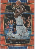 JULIUS RANDLE 2021-22 SELECT ORANGE FLASH PRIZM, CONCOURSE #88