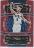 JASON KIDD 2021-22 SELECT RED PRIZM, SELECT COMPANY #15