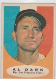 AL DARK 1961 TOPPS #220