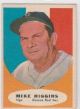 MIKE HIGGINS 1961 TOPPS #221