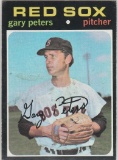 GARY PETERS 1971 TOPPS #225
