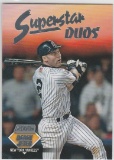 DEREK JETER/MARIAN0 RIVERA 2021 TOPPS STADIUM CLUB, SUPERSTAR DUOS #SD-11