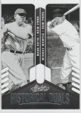 BABE RUTH/MICKEY MANTLE 2022 ABSOLUTE, HISTORICAL DUOS #HD-BM