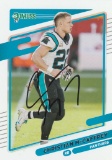 CHRISTIAN MCCAFFREY AUTOGRPAHED CARD WITH COA