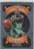 RAY ALLEN 2021-22 DONRUSS OPTIC, WINNER STAYS #5