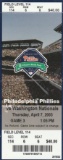 1 PHILADELPHIA PHILLIES TICKET STUB FROM 2005 AGAINST THE WASHINGONT NATIONALS