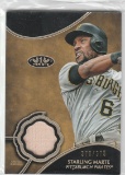 STARLING MARTE 2019 TOPPS TIER 1 GAME USED MEMORABILIA RELIC CARD #T1R-SM