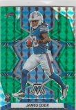 JAMES COOK 2022 MOSAIC GREEN PRIZM #285