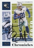 EZEKIEL ELLIOTT AUTOGRAPHED CARD WITH COA