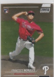 FRANCISCO MORALES RC 2022 TOPPS STADIUM CLUB CHROME #398