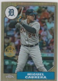 MIGUEL CABRERA 2022 TOPPS CHROME 87 RETRO LOOK #87BC-3