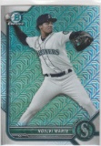 NOELVI MARTE 2022 BOWMAN CHROME PROSPECTS MOJO REFRACTOR # BCP-186