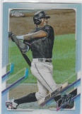 JESUS SANCHEZ RC 2021 SILVER TOPPS CHROME #101