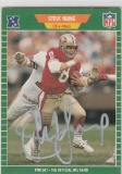 STEVE YOUNG AUTOGRAPHED CARD WITH COA