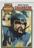 DAN FOUTS AUTOGRAPHED CARD WITH COA
