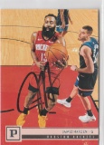 JAMES HARDEN AUTOGRAPHED CARD WITH COA