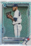 SIMEON WOODS RICHARDSON 2021 BOWMAN CHROME PROSEPCTS MOJO REFRACTOR #BCP-95