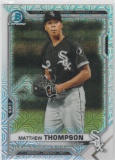 MATTHEW THOMPSON 2021 BOWMAN CHROME PROSPECTS MOJO REFRACTOR #BCP-74