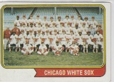 CHICAGO WHITE SOX TEAM PICTURE 1974 TOPPS #416