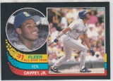 KEN GRIFFEY JR. 1991 FLEER ALL-STAR TEAM #7