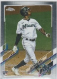 JAZZ CHISOLM RC 2021 TOPPS CHROME #144