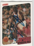 MICHAEL JORDAN AUTOGRAPHED CARD WITH COA AUTOGRAPHED CARD WITH COA