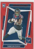 DAMEON PIERCE RC 2022 ROOKIES & STARS RED #124