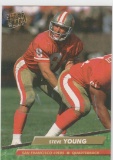 STEVE YOUNG AUTOGRAPHED CARD WITH COA