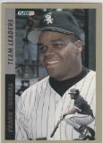 FRANK THOMAS 1993 FLEER, TEAM LEADERS 