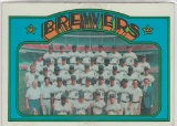 MILWAUKEE BREWERS TEAM PICTURE 1972 TOPPS #106