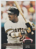 BARRY BONDS 1992 TOPPS STADIUM CLUB, MEMBERS ONLY SCOREBOARD