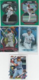 5 MLB CARDS (4 ROOKIES AND A CODY BELLINGER CARD)