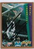 SHAQUILLE O'NEAL AUTOGRAPHED ROOKIE CARD WITH COA