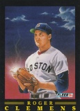 ROGER CLEMENS 1991 FLEER, PITCHING MAGIC #9 OF 12