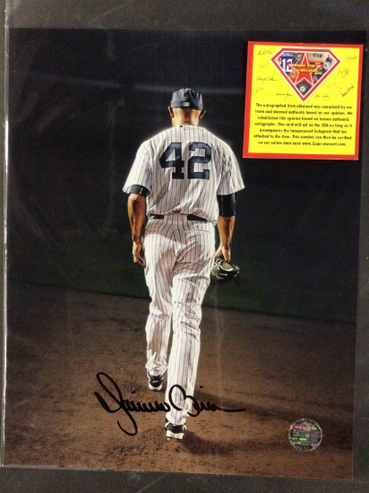 Marino Rivera New York Yankees Pitcher autographed 8x10 with Coa