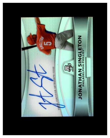 2010 Bowman Platinum Johnathan Singleton AUTO