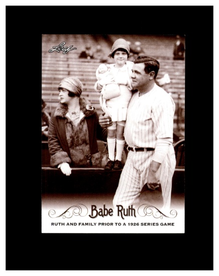 2016 Leaf Babe Ruth and Family