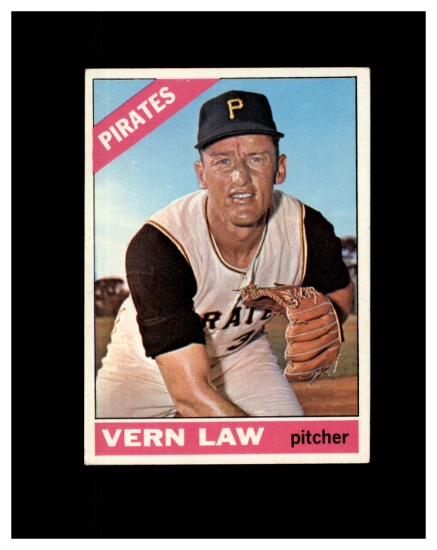 1966 Topps #15 Vern Law