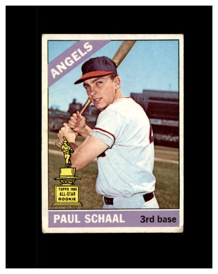 1966 Topps #376 Paul Schaal ASR