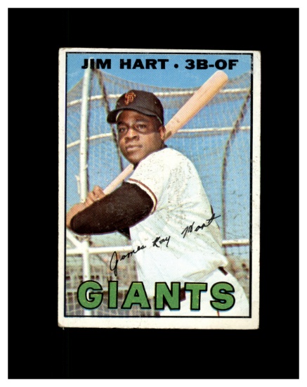 1967 Topps #220 Jim Hart