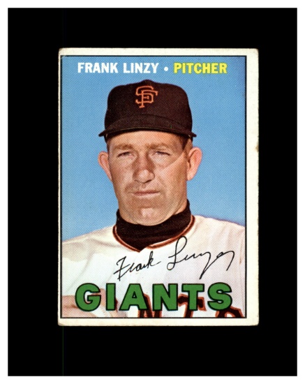 1967 Topps #279 Frank Linzy