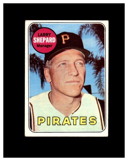 1969 Topps #384 Larry Shepard