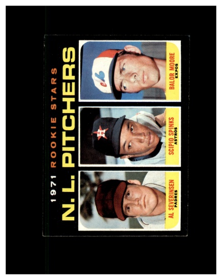1971 Topps High #747 NL Pitchers Rookie Stars