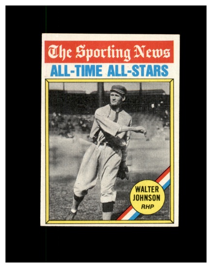 1976 Topps #349 Walter Johnson ATAS