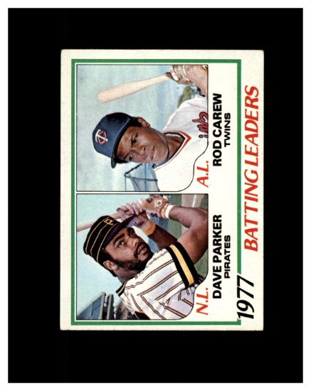 1978 Topps #201 Parker/Carew LL