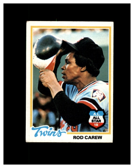 1978 Topps #580 Rod Carew
