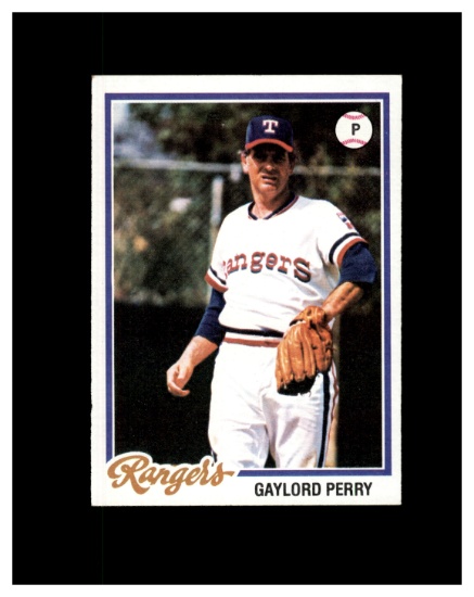 1978 Topps #686 Gaylord Perry