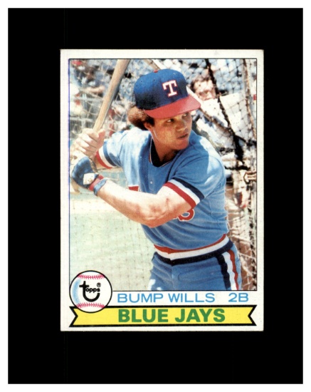 1979 Topps #369 Bump Wills ERR